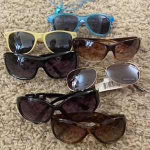 Assorted sunglasses